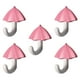 thumbnail image 3 of 5 ganchos para abrigos de pared para llaves, para baño, entrada, puerta y paraguas. rosa blanco, 3 of 9