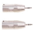 thumbnail image 2 of Conectores XLR Yuyangstore Micrófono Adaptador de 3, 2 of 8