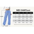 thumbnail image 4 of TEMOFON Fleece Lined Cargo Sweatpants for Women High Waist Drawstring Wide Leg Straight Leg Thermal Joggers Loose Warm Athletic Lounge Pants with Side Cargo Pockets, 4 of 8