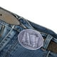 thumbnail image 4 of Hebilla de cinturón Yinane Vintage Bandera Americana Gris Plateado, 4 of 8