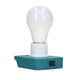 thumbnail image 4 of Bombilla LED con base de tornillo antideslizante, suelta, E27, portátil, compatible con baterías de la serie BL de 18 V, color blanco, 4 of 14
