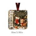 thumbnail image 3 of Xlokein Christmas Cash Gift Ornament, Acrylic Money Holder Hanging Decor, Unique Christmas Decoration for Christmas Tree, Fireplace, 3 of 8