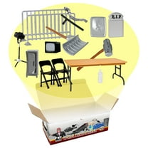 Hardcore 15 Piece Accessory Set for WWE & AEW Wrestling Action Figures