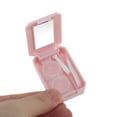 thumbnail image 4 of Unique Bargains 1 Set Contact Lens Case Contact Lens Container Contact Lens Carrier Bunny Pattern 1.77"x2.48"x1.1" Pink, 4 of 5