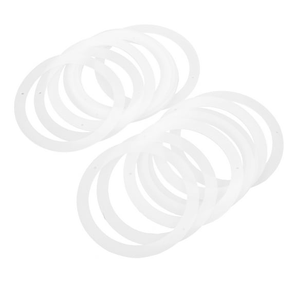 30 Pcs Silicone Gasket Jar Lids Rings Seals for Glass Jars Gaskets Sealing