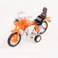 thumbnail image 3 of HOOWIFFY Kids Motorcycle Toy Set, 4pcs Plastic Motorbike Toys with Inertial Friction Power for Indoor Play, 3 of 6