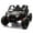 Black, variant on NIGSQJB 24V 2-Seater Kids Ride On UTV w/Parents Control, 400W Electric Car w/4-Wheel Suspension,Bluetooth,MP3,USB,LED Light,Horn,20in Seat, 4.97MPH Electric Toy Car, Gifts for Kids Aged 3+, Black