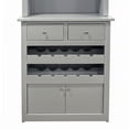 thumbnail image 4 of Cantina Moderna Elegante Puertas Mueble Para Cocina Alacena Gris Lambrusco Reinicia 21 Muebles, 4 of 5
