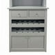 thumbnail image 4 of Cantina Moderna Elegante Puertas Mueble Para Cocina Alacena Gris Lambrusco Reinicia 21 Muebles, 4 of 5