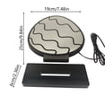 thumbnail image 3 of Easter Egg Infinity Mirror Light with Stand - LED Lighted Easter Decoration - USB-Powered Night Light- Egg 3D LED Infinity Light - Indoor Seasonal Decor for Table Window, 3 of 7