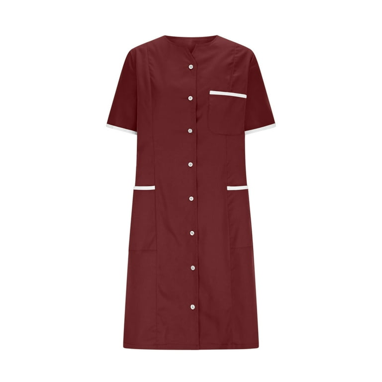 red nurses dress Stitch Me Up Nurse Costume for Women