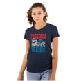 thumbnail image 3 of Freedom Don't Take It For Granite Pun Womens Slim Fit Graphic Tee Brisco Brands S, 3 of 6