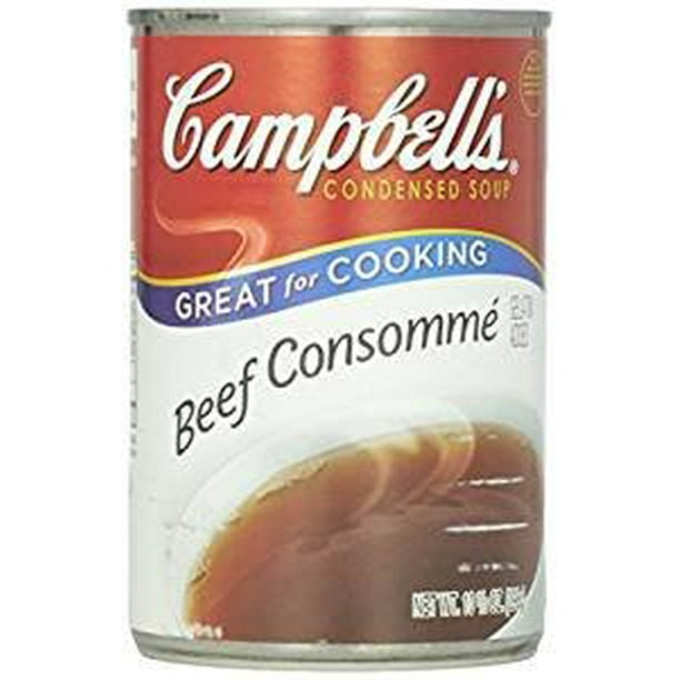 Campbell's Condensed Soup, Beef Consomme, 10.5 Ounce (Pack Of 6