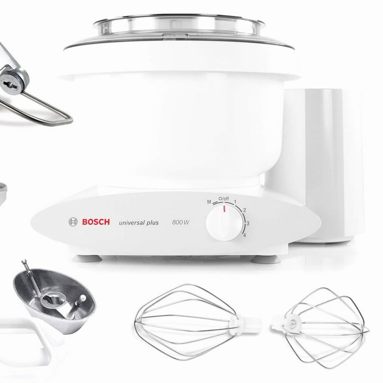 Bosch Universal Plus 6.5 Qt. Mixer + Stainless Steel Mixing Bowl