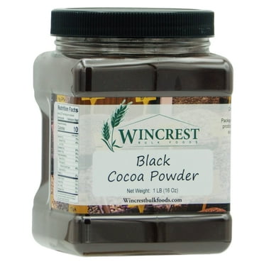 WinCrest Black Cocoa Powder - 1 Lb Tub