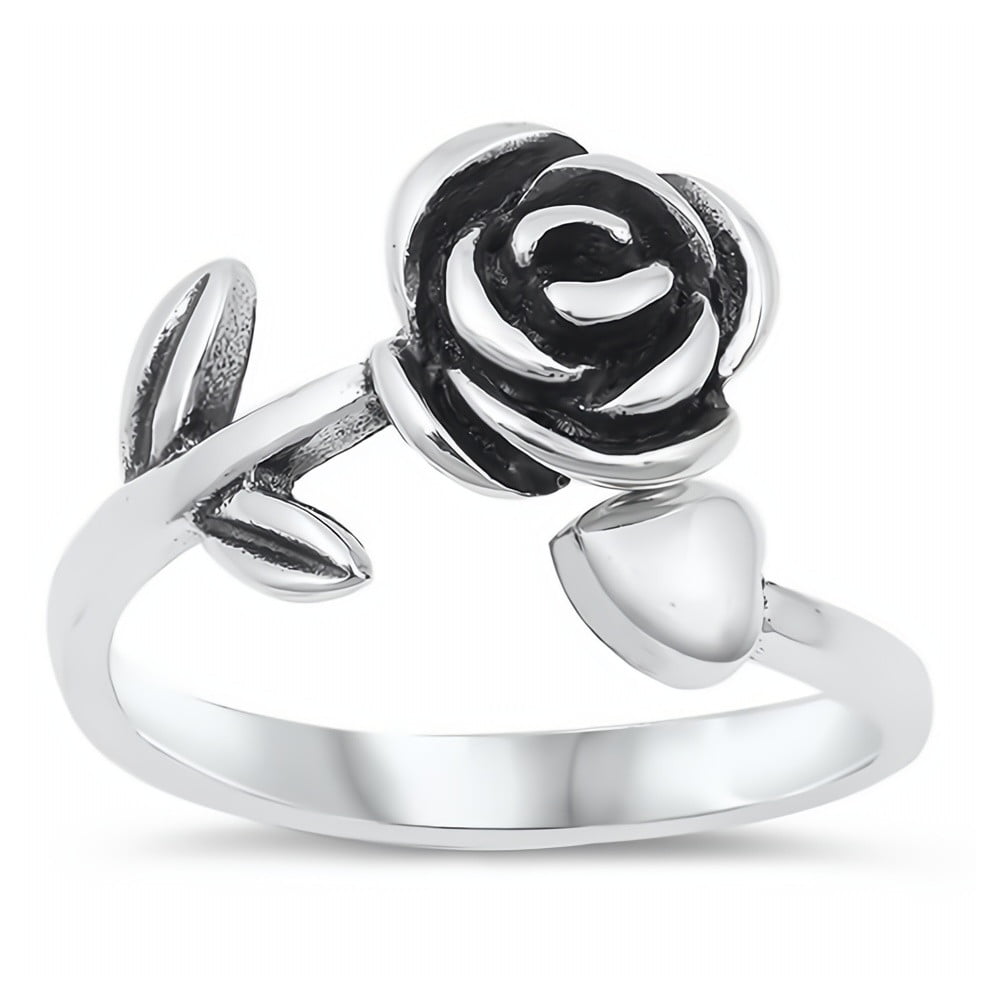 Glitzs Jewels 925 Sterling Silver Ring Cute Jewelry Gift for Women in Gift Box 