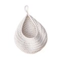 thumbnail image 4 of Cesta de frutas colgante de pared con forma de gota, macetero de pared tejido, decoración de pared bohemia para cocina, restaurante, habitación del 28cmx35cm, 4 of 8