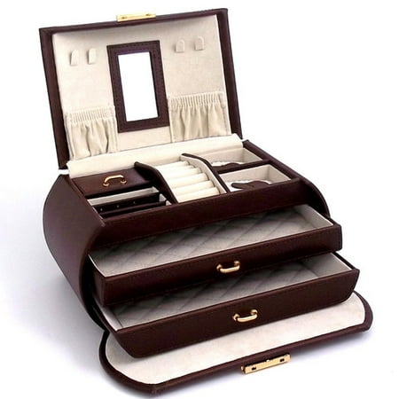 Bey-Berk Multi-Level Jewelry Box