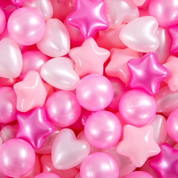 Bolas para Piscina de Pelotas STARBOLO Estrella 200 piezas Pelotas de Juguete de Plástico