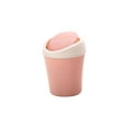 thumbnail image 2 of SSZMDLB Desktop Trash Can, Plastic Flip Lid Waste Bin for Home Office Desk, Car, Living Room, Kitchen, Cute Mini Garbage Container, Small Trash Basket, 2 of 6