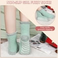 thumbnail image 6 of Loritta Fuzzy Socks for Women Slipper Winter Warm Cozy Socks with Grippers Womens 6 Pairs,Size 5-9, 6 of 6