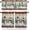 Christmasyox4676, variant on Kitchen Curtains and Valances Set, Seasonal Fall Curtains Tier Farmhouse Rod Pocket Half Window Curtain 24 '''' Length, 3 Piece Kitchen Curtain Set Pumpkin Eucalyptus Sunflower Print