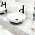 thumbnail image 3 of VIGO Cass Single Handle Single-Hole Bathroom Vessel Faucet in Matte Black-VG03030MB, 3 of 12