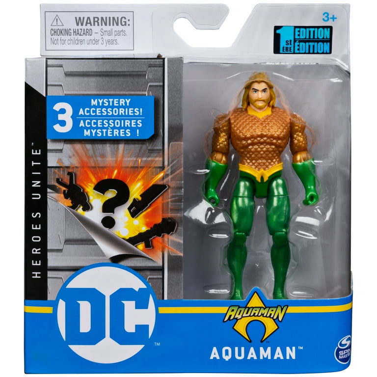 DC Comics Aquaman 4 Gold Suit Action Figure