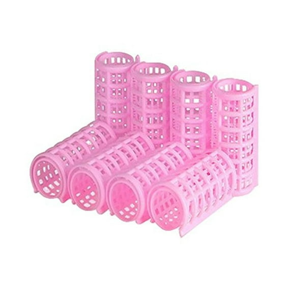 Hair Rollers Comb Curlers Clips Styling Rollers Hair Curls Wave Style Hairdressing Curlers Tools (Plastic Styling 15mm 0.59"' 14PCS Random Clolor)
