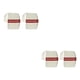 thumbnail image 4 of Sonducket Muñequera Fitness Correa Mano Soporte Banda Compresión Muñequera Blanco + Rojo Blanco+Rojo 2piezas, 4 of 6