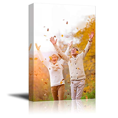 Personalised Own Custom Photo Canvas Print 10 x 8 inch With Artist Easel Stand 
