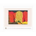 thumbnail image 6 of 2026 Desk Calendar, Emotional Artwork, Standing Flip Desk Calendar, Wire-O Bound, Thick Paper, 14 Sheets, 8"x7.9", 6 of 15