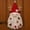 #03N Christmas Reindeer Gnome, variant on DIY Crochet Seasonal Door Hanger Kit 6 Designs, 3D Yarn Wall Decor Craft for Home, Beginner-Friendly with Instructions