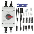 thumbnail image 2 of DC Disconnect Switch, 1200V 32A Insulated Compact Photovoltaic Isolator Solar Switch  For RV 2 In 1, 2 of 8