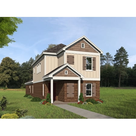 763-12171: Traditional Country 4 Bed, 3 Bath Luxury Home Plan, 1888 Sq Ft: Full Blueprints with License to Build by Home Plan Marketplace - Lesuto