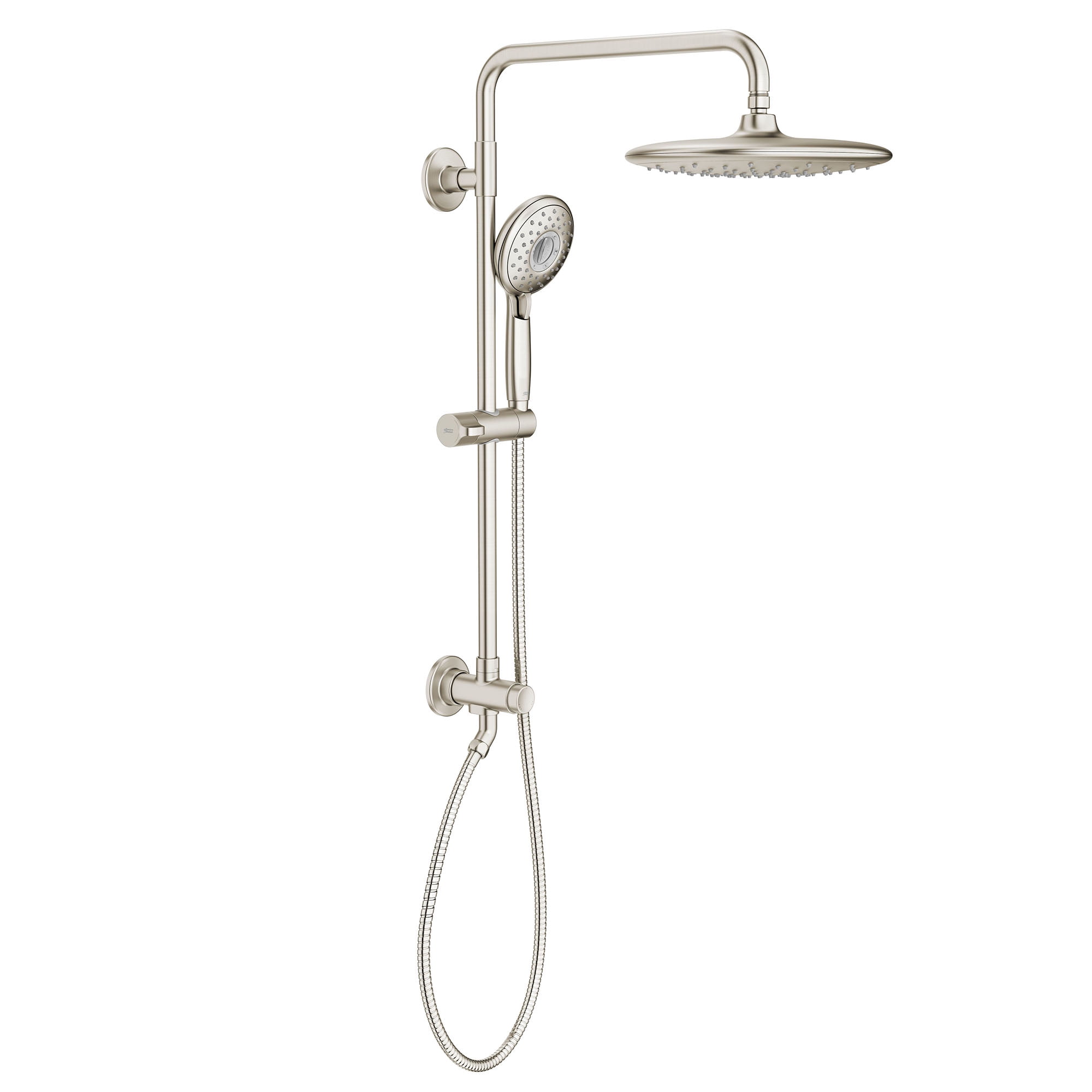 Photo 1 of American Standard Spectra Versa 24-in Shower System Kit 2.5 GPM with 11-in Rain Showerhead in Brushed Nickel