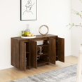 thumbnail image 2 of vidaXL Sideboard Brown Oak 120x41x75 cm Engineered Wood, 2 of 5
