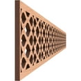 thumbnail image 3 of Ekena Millwork 46 3/8"W x 4"H x 3/8"T Somerset Fretwork Moulding, Alder, 3 of 13