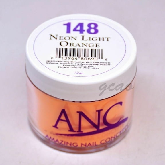ANC DIP Powder System #148 Neon Light Orange 2 oz