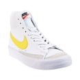 thumbnail image 2 of Big Kid's Nike Blazer Mid '77 White/Vivid Sulfur-Pecan (DA4086 103) - 6.5, 2 of 6