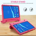 thumbnail image 2 of Allytechgroup Kickstand Case for Lenovo Tab M10 10.1 Inch 3rd Gen 2022, Fashion Lightweight EVA Foam Handle Stand Kids Friendly Shockproof Cover Case - Rose, 2 of 6