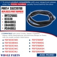 thumbnail image 3 of Whole Parts Range Oven Door Gasket with 12 Clips, Part# 316239700 - Replacement & Compatible with Some Crosley, Frigidaire, Gibson, Tappan, Frigidaire, White Westinghouse and Kenmore Ranges or Ovens, 3 of 6