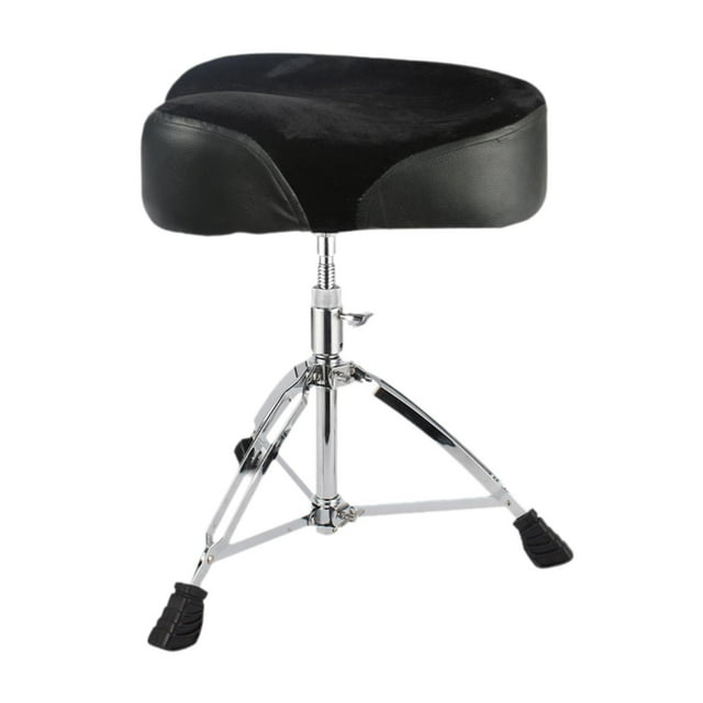 Esquirla Trône de Tambour Chaise de Tambour Robuste pour Artistes Musiciens Joueurs d'Instruments Noir