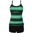 thumbnail image 5 of OAVQHLG3B Tankini Bathing Suit for Womens Swimsuits Boyshort Women Summer Print Strappy Back Tankini Set Two Piece Swimsuits Swimdress, 5 of 6