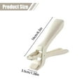 thumbnail image 3 of Basiess Silicone Hot Plate Grippers Heat Resistant Anti Scald Clips, Multi Purpose Bowl Holder for Kitchen, Dish Plate Handling Tool Beige, 3 of 5