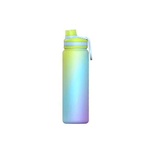Mainstays 24 oz Double-Walled Vacuum-Insulated Sports Water Bottle, Leakproof for Gym, Travel & School