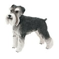 thumbnail image 4 of Figura de perro Simualtion Schnauzer estándar en miniatura juguete educativo hecho a mano perfecl, 4 of 8