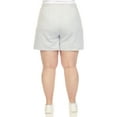 thumbnail image 3 of White Mark Short en Molleton Longline Extensible à Taille Haute pour Femmes, 3 of 5