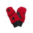 thumbnail image 2 of CTM Kids' and Teens' Fleece Convertible Fingerless Winter Mitten / Gloves, 2 of 2
