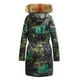 thumbnail image 3 of Chaqueta de algodón con capucha de estilo vintage con estampado grande de longitud media cálida de invierno para mujer Fridja  BV0+2959, 3 of 7